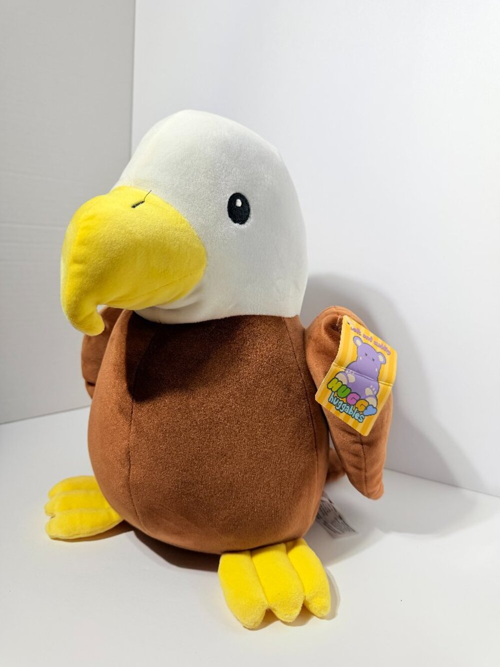 Fiesta Huggables Bald Eagle Stuffed Animal Plush Toy Bird New With Tags